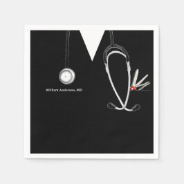 Doktor der Medizin Serviette