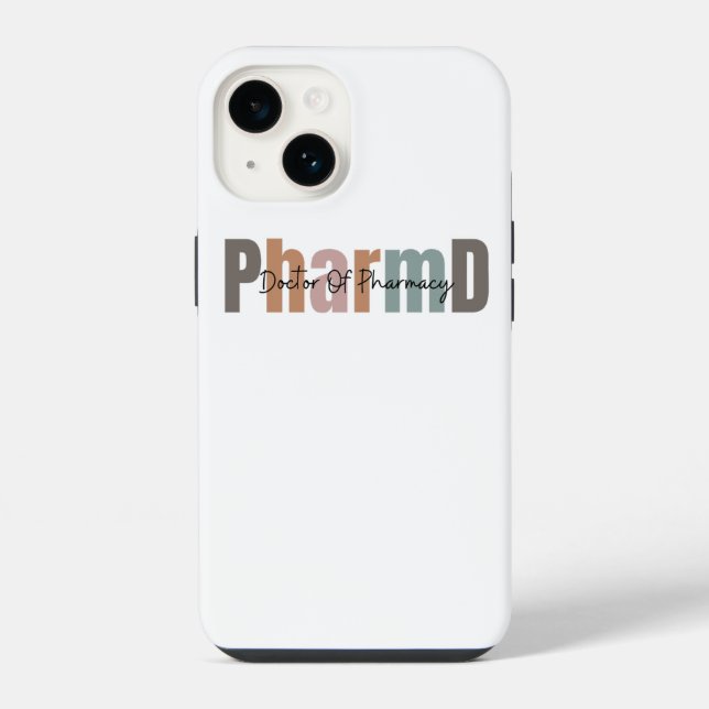 Doktor der Pharmazie iPhone Hülle (Rückseite)