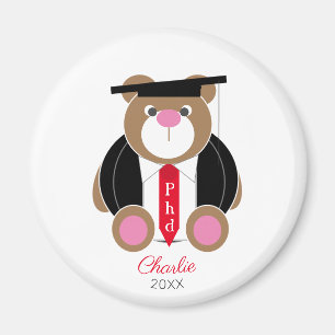 Doktor der Philosophie Gaben Glückwünsche tragen Magnet