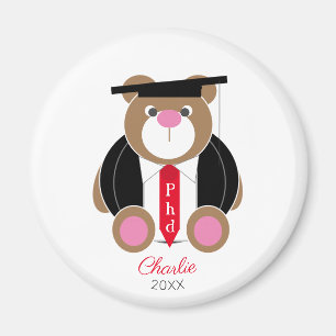 Doktor der Philosophie Geschenk Glückwunsch Bäre Magnet