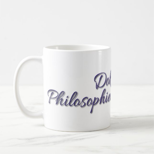 Doktor der Philosophie Tasse (Links)
