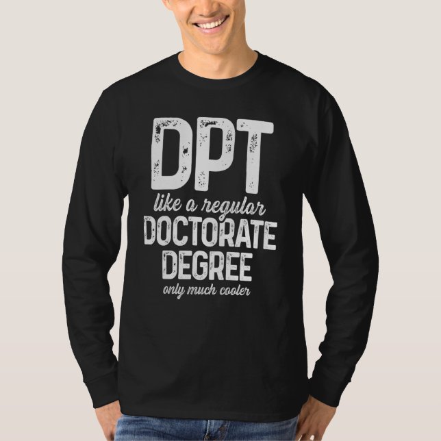 Doktor der Physikalischen Therapie Coole Physiothe T-Shirt (Vorderseite)