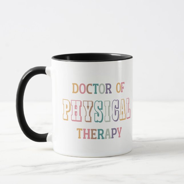 Doktor der Physikalischen Therapie Tasse & Cups (Links)