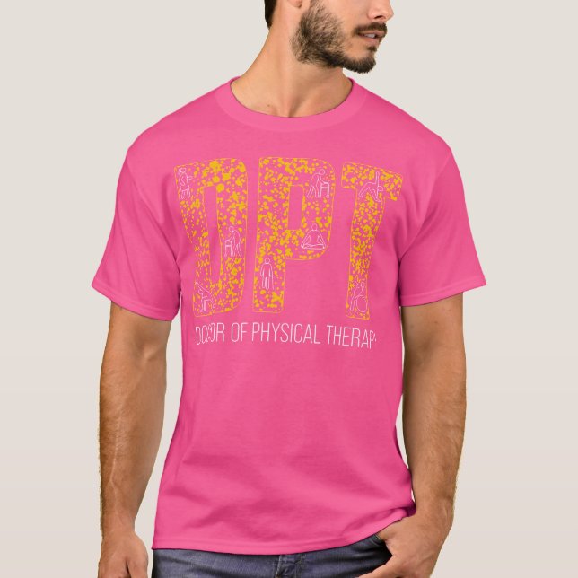 Doktor der Physiotherapie T-Shirt (Vorderseite)