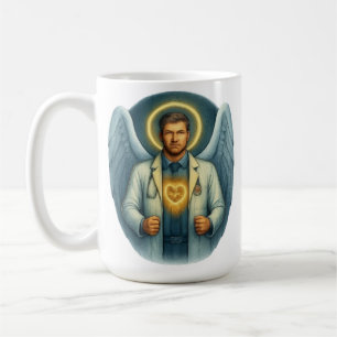 Doktor des Lichts - Angelic Healer Water Flasche Kaffeetasse