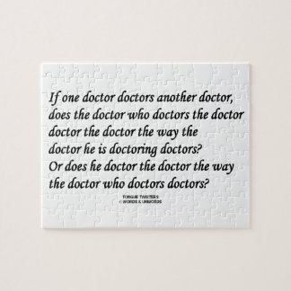 Doktor Doctoring Another Doktor (ZungeTwister) Puzzle
