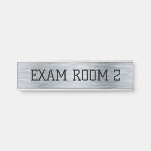 Doktor Doktor Doktor Studentenstudio Silber signie Türschild