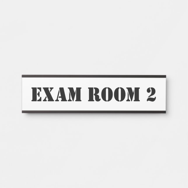 Doktor Doktor Doktor Studentenstudio Türschild (Vorderseite )