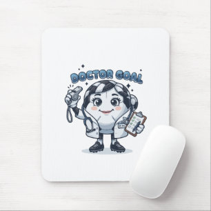 Doktor Goal Fußball Mousepad