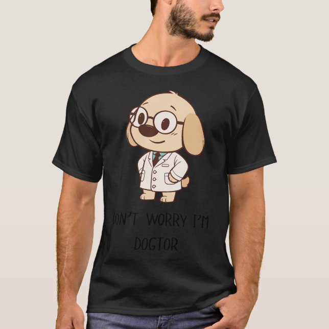 Doktor Hund T-Shirt (Vorderseite)