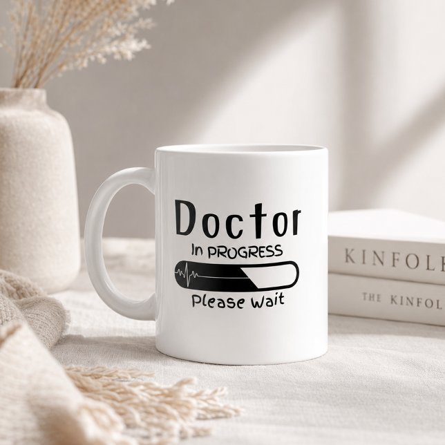 Doktor in Arbeit | Future Doctor Tasse (Von Creator hochgeladen)