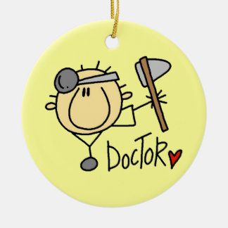 Doktor Keramik Ornament