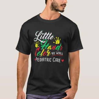 Doktor Kleine Hände färben meine Welt - Krankensch T-Shirt
