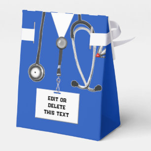 Doktor Med Schule Absolvent Favor Box Geschenkschachtel