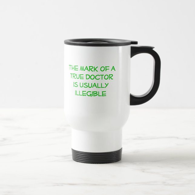 Doktor Mug Reisebecher (Rechts)
