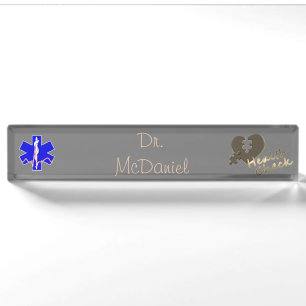 Doktor Namensplakette