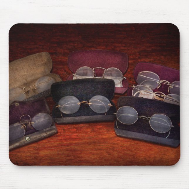 Doktor - Optometriker - Reihe von Opticals Mousepad (Vorne)