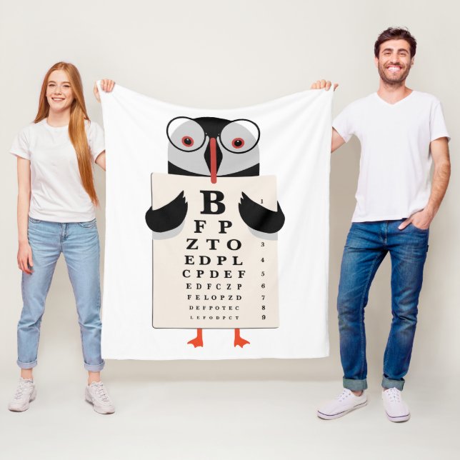 Doktor Pinguin Fleecedecke (Beispiel)