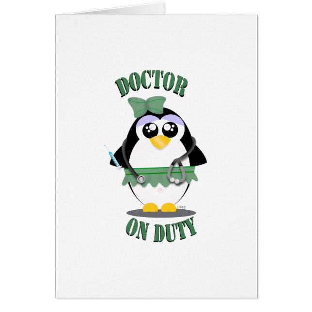 Doktor Pinguin im Dienst(weiblich) (Vorne)