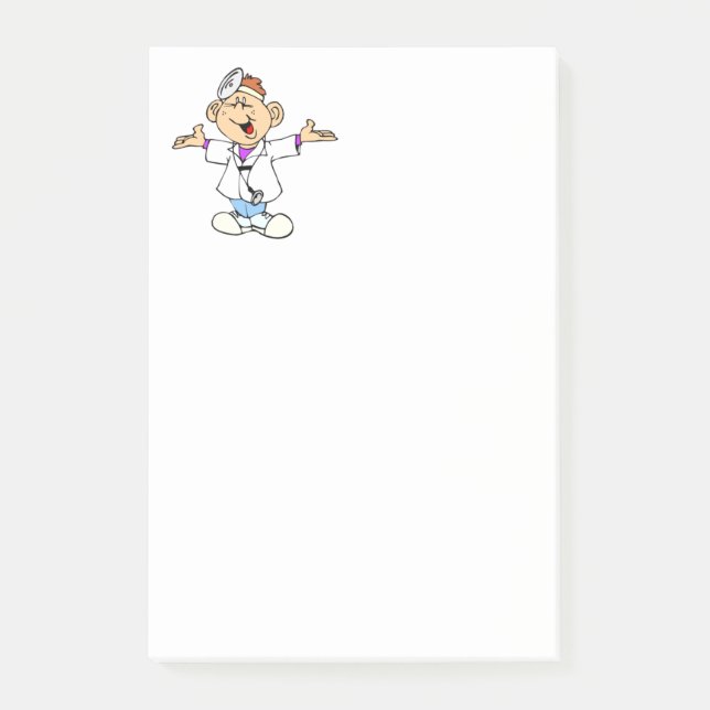 Doktor Post-it Klebezettel (Vorderseite)