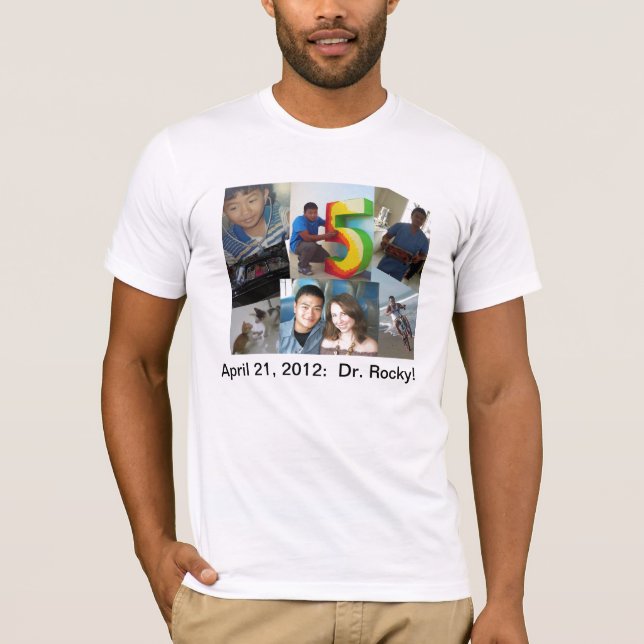 Doktor Rocky! T-Shirt (Vorderseite)