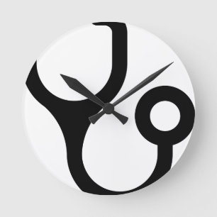 Doktor Tools Runde Wanduhr
