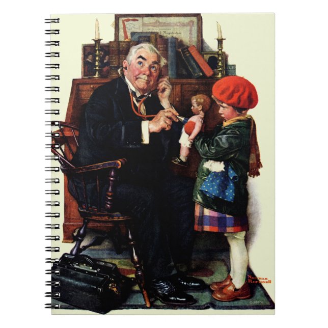 Doktor und die Puppe Notizblock (Vorderseite)