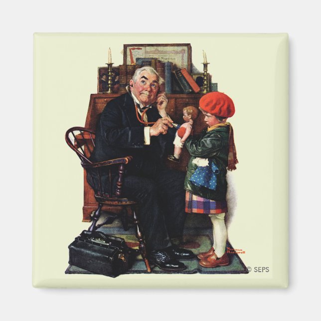 Doktor und Puppe Magnet (Vorne)