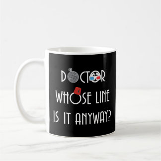 Doktor, von wem die Linie ist Kaffeetasse