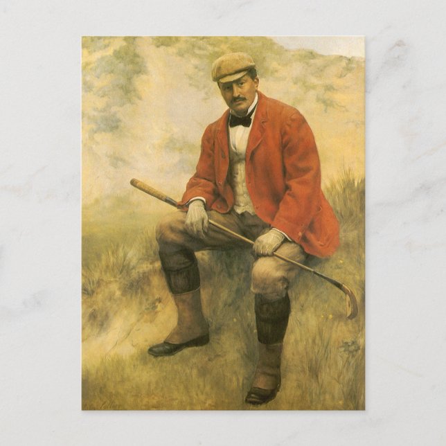 Doktor William Laidlaw Purves Portrait von Collier Postkarte (Vorderseite)