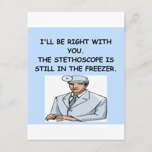 DOKTOR-Witz Postkarte