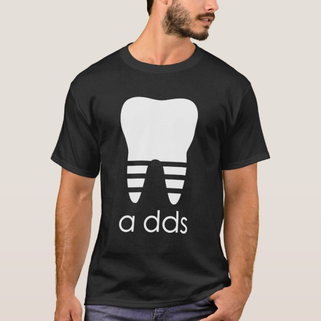 Doktor Zahnarzt A DS Zahnarzt Abschluss T-Shirt (Vorderseite)