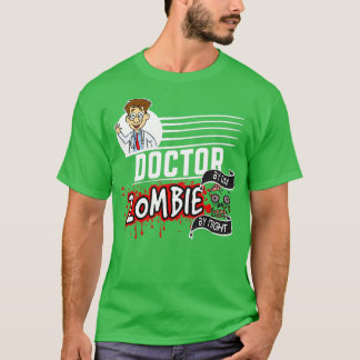 Doktor Zombie bei Nacht 4 T-Shirt