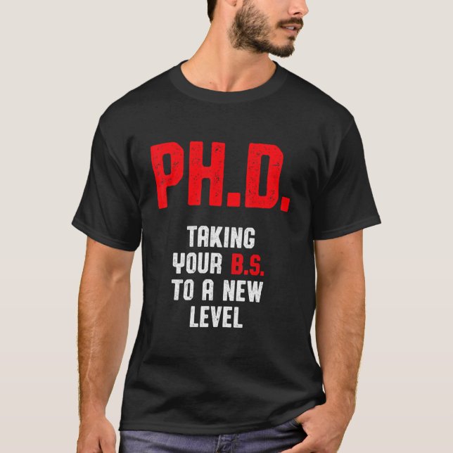 Doktorand Dissertation Doktorat Abschluss 2 T-Shirt (Vorderseite)