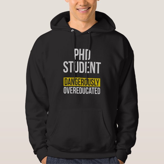 Doktorand Dissertation Doktorat Abschluss 42 Hoodie (Vorderseite)