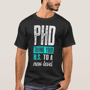 Doktorand Dissertation Doktorat Abschluss 44 T-Shirt