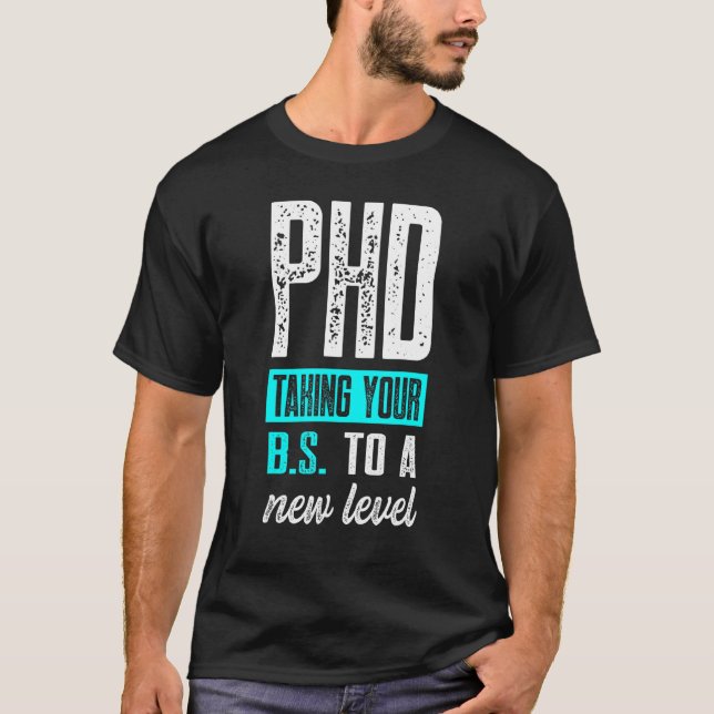 Doktorand Dissertation Doktorat Abschluss 44 T-Shirt (Vorderseite)
