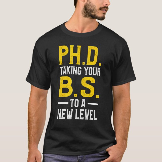 Doktorand Dissertation Doktorat Abschluss 48 T-Shirt (Vorderseite)