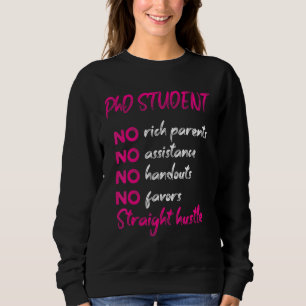 Doktorand Dissertation Doktorat Abschluss 61 Sweatshirt