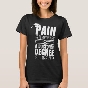 Doktoranden-Abschlussgeschenk lustiger Doktortitel T-Shirt