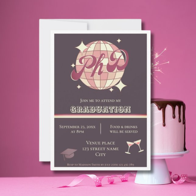 Doktorarbeit Abschluss Dissertation Einladung (Von Creator hochgeladen)