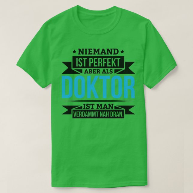 Doktorarbeit an Studierenden - Dissertation2 T-Shirt (Design vorne)
