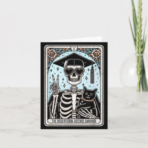 Doktorarbeit Dissertation PhD Abschluss Tarot Illu Karte