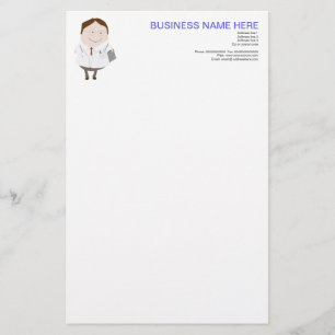Doktorbriefpapier Briefpapier