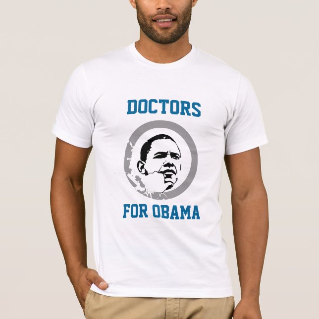 Doktoren für Obama 2012 T-Shirt (Vorderseite)