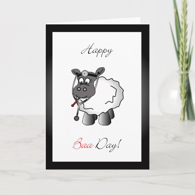 Doktorgeburtstags-Grußkarte Karte (Vorderseite)