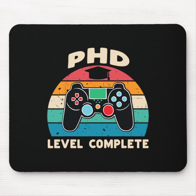 Doktortitel Abschluss Geschenk für H Mousepad (Vorne)