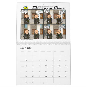 Doktrin-Mann 2027 Kalender