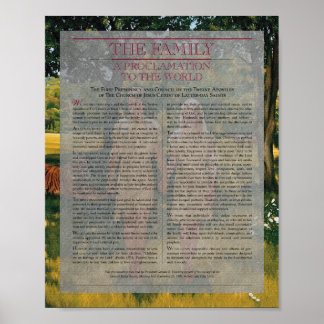 Dokument der Zeichnungsreihe "Familie" Poster