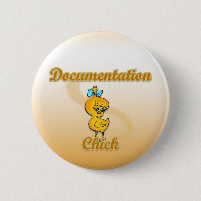 Dokumentationstich Button (Vorderseite)